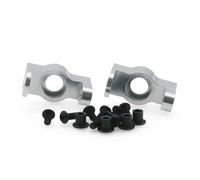 Parti Di Auto Rc Per HPI Per Venture Per FJ Per Cruiser 1:10 116241 116868 Set Estremità Dell'alloggiamento Dell'asse Braccio Fuso Snodo Lega Modelli Hobby Rc Parti Auto Cingolate 2 Pezzi(Silver)