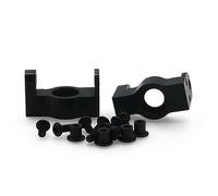 Parti Di Auto Rc Per HPI Per Venture Per FJ Per Cruiser 1:10 116241 116868 Set Estremità Dell'alloggiamento Dell'asse Braccio Fuso Snodo Lega Modelli Hobby Rc Parti Auto Cingolate 2 Pezzi(Black)
