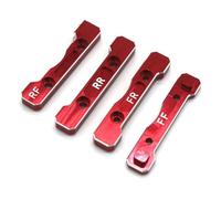 Parti Di Auto Rc Per LC RACING Per PTG-2 Per PTG-2R C8021 RC 1/10 Tensione Auto Telecomando Metallo Aggiornamento Codice Braccio Pezzi Di Ricambio Modifica RC Accessori Auto(Red)