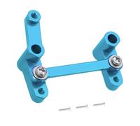 Parti Di Auto Rc Per MJX Per Hyper Go 14301 14302 14303 Sostituzione Sterzo In Metallo Modifica Gruppo Sterzo Assemblaggio Decorazione 1/14 RC Auto Aggiornamenti Parti(Blue)
