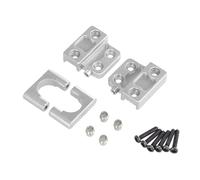 Parti Di Auto Rc Per MN 1/12 Per MN82 LC79 MN78 Auto Telecomandata Piastra Molla Assale Posteriore In Metallo Aggiornamento Parti Di Decorazione Del Sedile Modifica Accessori Per Auto RC(Silver)