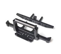 Parti Di Auto Rc Per TRX-4 Per Defender 82056-4 1/10 Bull Bar In Alluminio Paraurti Anteriore Posteriore Con Gancio Traino Verricello RC Crawler Parti Aggiornamento Accessori Decorativi(Set)