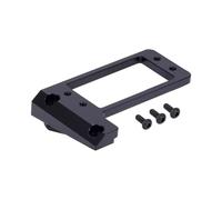 Parti Di Auto Rc Per Vanquish Per Capra F9 1/10 Offset Portale Asse FAI DA TE Per LCG Telaio Basso Centro Di Gravità Servo Montaggio Di Ricambio RC Crawler Parti Di Automobili(Black)