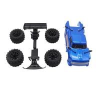 Parti Di Auto Rc Per Wltoys 144001 144010 Per Monster Truck Kit Carrozzeria Modificata Aggiornamento Paraurti Anteriore Con Lampada Grandi Ruote Pneumatici Ricambi Auto RC Accessori(Retrofit kit)