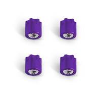 Parti di Auto telecomandate per Axial Scx10 90046 D90 per Tamiya per MST Cerchione Lega di Alluminio Coprimozzo M4 Dado Assale 1/10 rc Car Upgrades Parts(Purple)