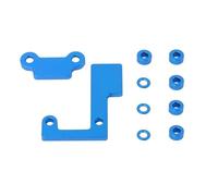 Parti di Auto telecomandate per Tamiya per TT02 TT02D per TT02B TT02S 1/10 RC Auto Parti di Aggiornamento Metallo Albero Principale Cuscinetto Holder Set Gear Mount(Blue)