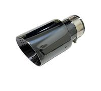 Parti Di Automobili Tubo Di Scarico Silenziatore Coda Gola Acciaio Inossidabile Anche Nero Adatto Per BMW Per F20 Per F10 Per E38 Per E46 Doppia Terminale Scarico(57mm-89mm)