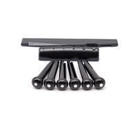 Parti di Chitarra 1 Set Di Perni Per Ponte A 6 Corde Kit Per Chitarra Classica Chitarre Con Corde Per Chitarra Con Sella E Dado Per Ponte In Osso Per Chitarra (Color : 01)