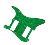 Parti di chitarra 11 fori per viti battipenna per chitarra vuoto con 2 humbucker per chitarra elettrica For For ST Professionale Battipenna per Chitarra Elettrica (Color : 04)