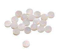 Parti di chitarra Accessori Puntine Per Tastiera Chitarra Conchiglia Bianca Accessori Per Strumenti Musicali Decorazione 20 Pz