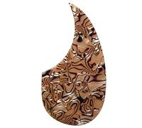 Parti Di Chitarra Battipenna Per Chitarra Acustica A Forma Di Lacrima Per Chitarra Acustica Da 36 Pollici Parti di Ricambio per Chitarra Acustica (Color : 06)