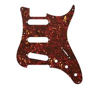 Parti Di Chitarra Da 5 Pezzi Per Piastra Cratch Per Battipenna Per Chitarra Elettrica A 8 Viti SSS, Scelta Multicolore Battipenna e Piastra Copri Molle(4Ply9)