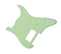Parti di Chitarra Elettrica Mint Green 11 Hole One Humbucker Guitar Pickguard Scratch Plate Adatto per parti di chitarra for For ST Battipenna per Chitarra Elettrica