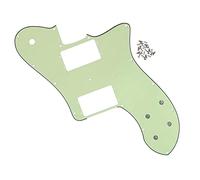 Parti di Chitarra Elettrica Piastra Antigraffio Per Battipenna Per Chitarra Da 1 Pezzo Con Viti Per Parti Di Chitarra Elettrica For For TL Battipenna per Chitarra Elettrica (Color : Mint Green 3Ply)