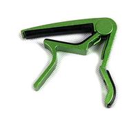 Parti di Chitarra Violino Elettrico a Basso Livello Acustico Violino Ukulele Capo grilletto di Melodia Singola - Materiale Metal Accessori (Color : Green)