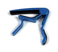 Parti di Chitarra Violino Elettrico a Basso Livello Acustico Violino Ukulele Capo grilletto di Melodia Singola - Materiale Metal Accessori (Color : Blue)