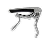 Parti di Chitarra Violino Elettrico a Basso Livello Acustico Violino Ukulele Capo grilletto di Melodia Singola - Materiale Metal Accessori (Color : Silver)