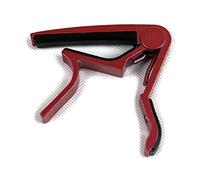 Parti di Chitarra Violino Elettrico a Basso Livello Acustico Violino Ukulele Capo grilletto di Melodia Singola - Materiale Metal Accessori (Color : Red)