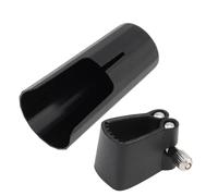 Parti di clarinetto Legatura In Pelle Per Clarinetto In Sib E Copribocchino In Plastica Set Di Fissaggio Per Bocchino Per Clarinetto
