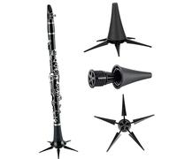 Parti di clarinetto Supporto Portatile Per Clarinetto Con Base Pieghevole A 5 Gambe, Supporto Stabile Per Clarinetto