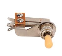 Parti di Controllo Toni Sostitutivi del Selettore Pickup per Chitarra Elettrica con Interruttore a Levetta a 3 Vie a Forma di L (cappello giallo crema),accessori per chitarra elettrica