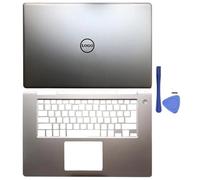 Parti di custodia per laptop color argento compatibili con serie 15D 7000 7570 7573 7580 Cover posteriore LCD no-touch Cornice anteriore poggiapolsi Custodia inferiore 0G3CRP Accessori(AC COVER)
