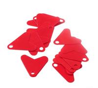 Parti di esca a coda di pesce in plastica con filatori dinamici per creare esche che imitano prede vive in habitat di trote e spigole (M)