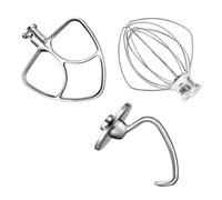 Parti di fissaggio for l'aiuto del mixer compatibili con Kitchenaid 5 Quart Stand K5WW Frusta a filo e gancio for impastare 5K7SDH paletta