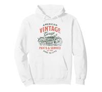 Parti di Garage per motociclette Vintage & Design in difficoltà di Servizio Felpa con Cappuccio