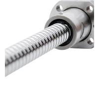 Parti di macchine per viti a ricircolo di sfere a Vite a sfere a rulli SFU2005 lavorata a macchina L100-950mm con dado a singolo(250mm)