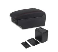 Parti Di Retrofit Del Bracciolo Scatola Portaoggetti Del Bracciolo Per Auto Accessori Per Auto Ricarica Con USB Per Peugeot Per Partner Per Tepee Bracciolo Auto(Rosso,C 7USB)