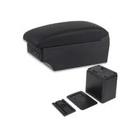 Parti Di Retrofit Del Bracciolo Scatola Portaoggetti Del Bracciolo Per Auto Accessori Per Auto Ricarica Con USB Per Peugeot Per Partner Per Tepee Bracciolo Auto(Nero,C 7USB)
