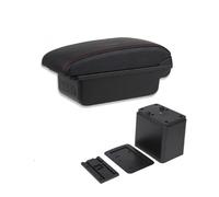 Parti Di Retrofit Del Bracciolo Scatola Portaoggetti Del Bracciolo Per Auto Accessori Per Auto Ricarica Con USB Per Peugeot Per Partner Per Tepee Bracciolo Auto(Rosso,A NOUSB)