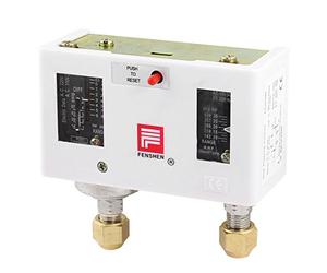 Parti di ricambio -0,5-+6 Bar 5-30Bar 1/4BSP Interruttore manuale del regolatore di pressione doppio del compressore d'aria di refrigerazione