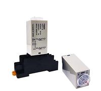 Parti di ricambio 1 PC DC12V 24V H3Y-2 Relè a tempo 8Pin Ritardo all'accensione Manopola rotativa 5S/10S/30S/60S/3M/5M/10M/30M Timer DPDT Timing (Size : 0-1second DC12V)