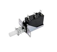 parti di ricambio 10 PZ interruttore a pulsante autobloccante interruttore per cappa da cucina SW-3-2 interruttore a pulsante di accensione sbloccato a 2 pin/3 pin(2P Unlock)