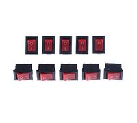 Parti di ricambio 10 pz/lotto KCD1 15 * 10mm 2PIN Barca Interruttore A Bilanciere SPST Snap-in on Off Posizione Micro Interruttore 3A/250V Mini 15 * 21mm (Size : 15x10cm)