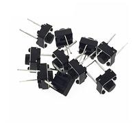 Parti di ricambio 100Pcs Medio 2 pin 6X6x5mm 2PIN dip TACT Interruttore a pulsante Micro Key Power Interruttori tattili 6x6x5 6 * 6 * 5MM Light Touch
