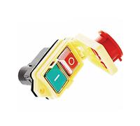 Parti di ricambio 250V 16A IP54 Start Stop Switch No Volt Release con pulsante di arresto di emergenza Interruttore elettromagnetico impermeabile for macchina