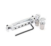 Parti di ricambio chitarra 1 Set Guitar Wrap Around Bridge Shirtpiece Per Lp. Chitarra Elettrica Cromata