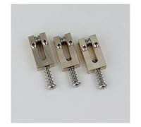 Parti di ricambio chitarra 6 PCS Brass Bridge Saddles 10. 5mm / 10.8mm. Bridge Tremolo Della Chitarra Della Sella A Rulli Set ST/TL.