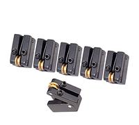 Parti di ricambio chitarra Black Fixed 6 String Heyless Guitars Electric Guitars Bridges Sella A Rulli Del Cordone Per La Cornice Del Ponte Della Chitarra Elettrica