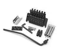 Parti di ricambio chitarra Guitar Electric Tremolo Bridge Systems Double Blocking Blocking Black Gold Chrome (Color : Black)