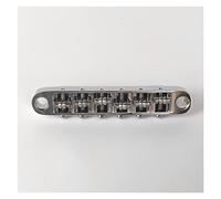 Parti di ricambio chitarra Ponte Di Sella A Rulli Per Chitarra-o-matic LP SG. Style 6 String Electric Guitar Part (Color : Silver)