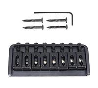 Parti di ricambio chitarra Sostituzione Guitar Guitar Bridge 8 Square Saddle Parts String Lengt (Color : Black)