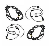 Parti di ricambio Compatibile Con Hyundai Per Tucson 2005 2006 2007 2008 2009 4 Pezzi Sensore Di Velocità Ruota ABS Anteriore/posteriore 95670-2E300 95670-2E310 95680-2E300 95680-2E310