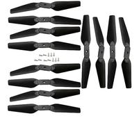 Parti di ricambio compatibili con gli accessori del quadricottero RC L800 998 Pro, compresi i bracci, il telaio ', il carrello di atterraggio e le protezioni(12 PROPELLER)
