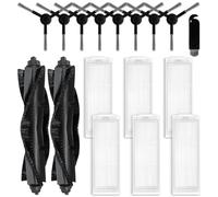 Parti di ricambio compatibili con robot aspirapolvere WYZE WVCR200S Accessori, 2 spazzole principali, 6 filtri Hepa, 8 spazzole laterali confezione di ricambio
