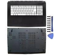 Parti di ricambio compatibili per laptop GP72 GL72 GL72M MS-1795 MS-1799 MS-179B Include cover posteriore LCD Cerniere della cornice anteriore Poggiapolsi e custodia inferiore in plastica(CD COVER1)
