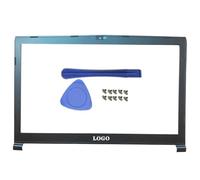 Parti di ricambio compatibili per laptop GP72 GL72 GL72M MS-1795 MS-1799 MS-179B, inclusa copertura posteriore LCD Cerniere della cornice anteriore Poggiapolsi e custodia inferiore in plastica(B COVER